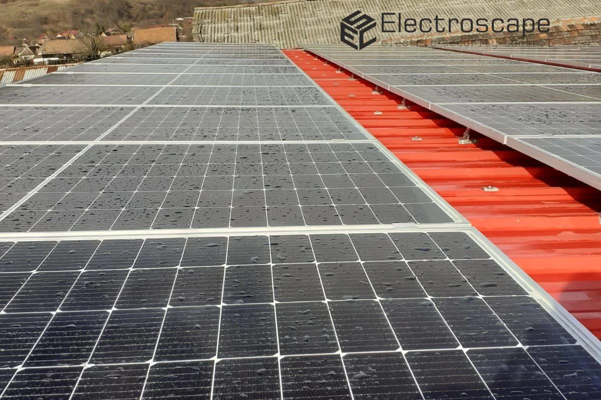 Sistem fotovoltaic industrial Tarnava
